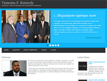 Tablet Screenshot of kennedytumenta.com